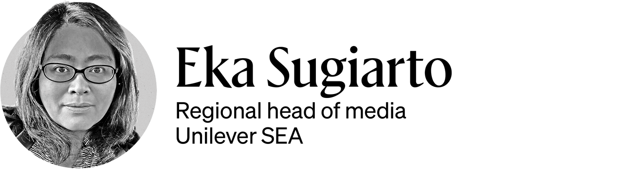 Headshot of Eka Sugiarto, Regional Head of Media at Unilever SEA