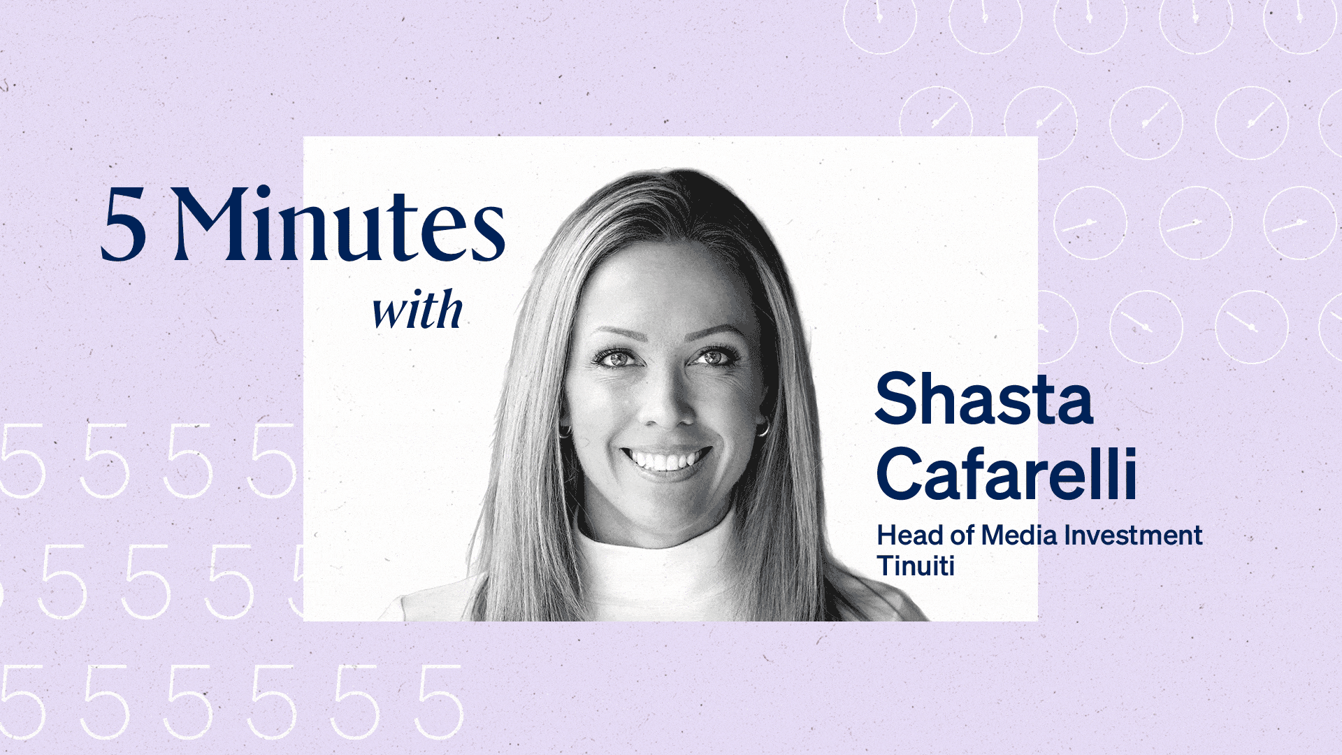 5 Minutes with Shasta Cafarelli, Head of Media Investment, Tinuiti.